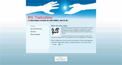 Desktop Screenshot of byl-traductions.com